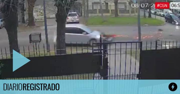 ¿Highlander? Lo atropellaron dos veces; quedó debajo de un auto, pero se salvó de milagro