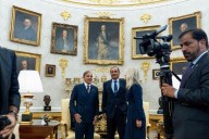 Trump holds talks with Pakistan’s prime minister in the latest sign of warming relations