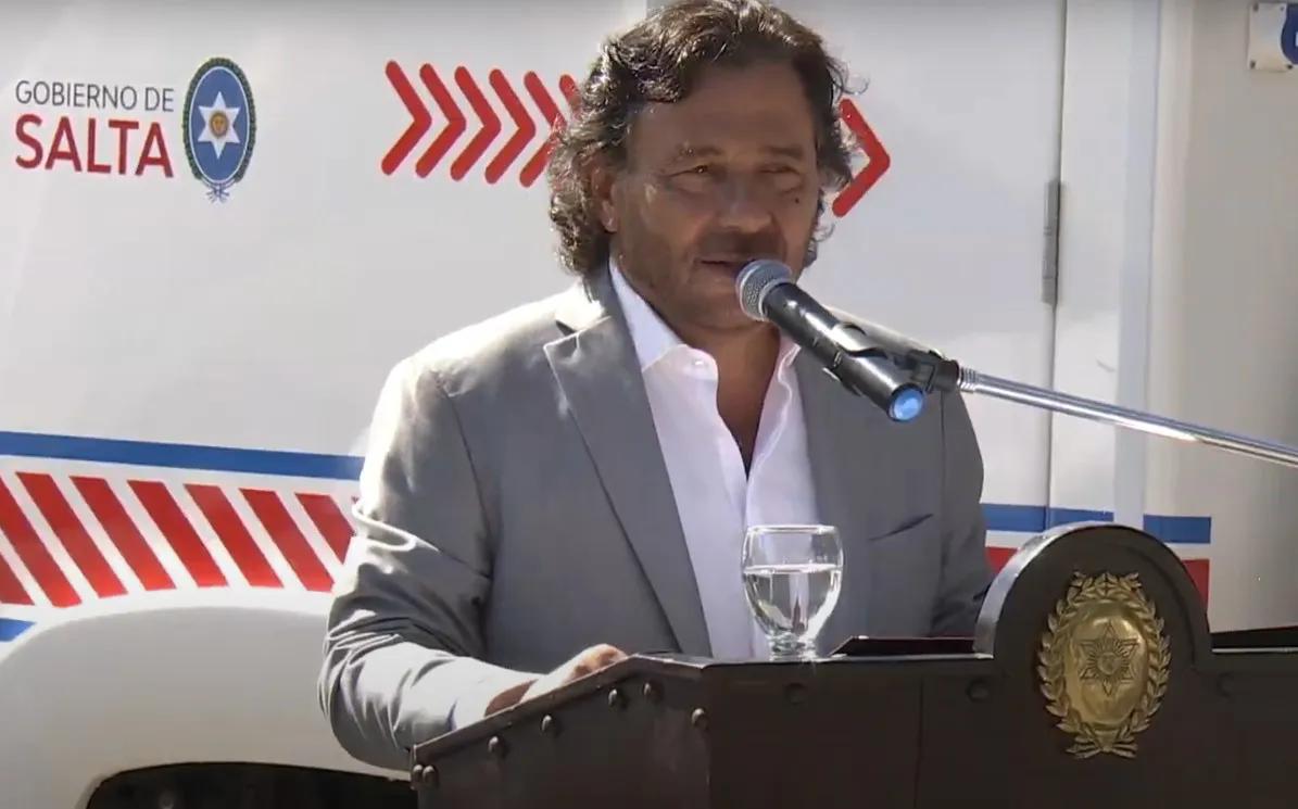 Sáenz pidió a Nación suspender planes a extranjeros y destinar los fondos a jubilados y discapacitados