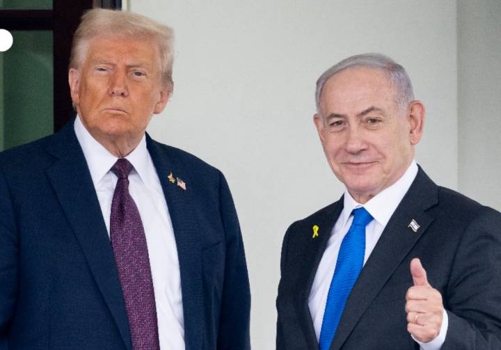 Trump logró un acuerdo con Benjamin Netanyahu