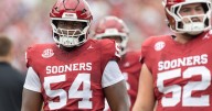 Oklahoma’s offensive linemen gut it out against Auburn | Snap counts, PFF grades, more