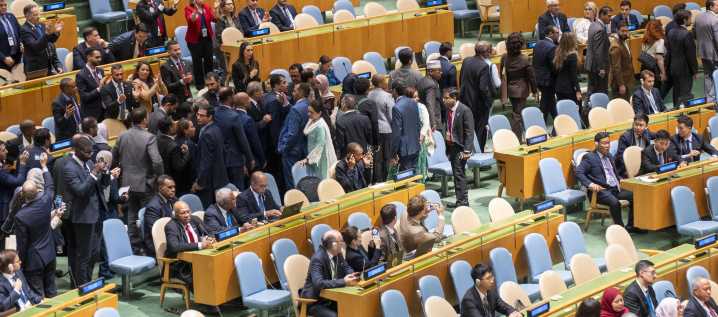 Masivo retiro de delegaciones en Asamblea de la ONU al intervenir Netanyahu