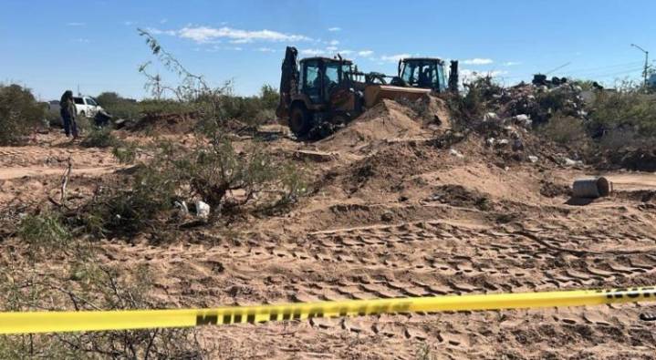 Rastrearon predio en Parajes de San José; buscan restos humanos