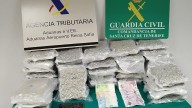 38 paquetes y un destino: La Guardia Civil frustra un alijo de 21.565 gramos de marihuana en Tenerife Sur