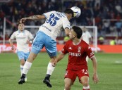 Racing festejó en cancha de Huracán