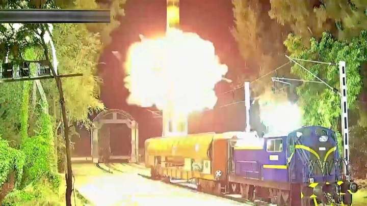 Did DRDO launch the Agni missile from a train? Yes and no