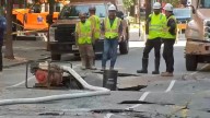 Hoboken, NJ water main breaks create messy streets, low water pressure for residents