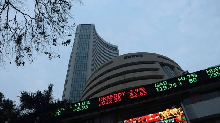 Stock Market Today: Sensex Falls 350 Points Lower, Nifty Struggles To Hold 25,000