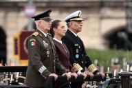 "Ninguna potencia extranjera decide por nosotros", declara Sheinbaum durante desfile militar