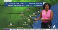 THURSDAY FORECAST: More humidity and better rain chances