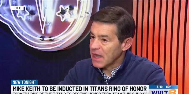 Voice of the Vols Mike Keith to be inducted into Titans Ring of Honor