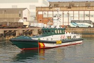 Muere en una narcolancha con 3.800 kilos de hachís tras chocar con la Guardia Civil en Algeciras