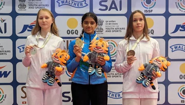 Jr World Cup shooting: Anushka Thokur strikes second gold, Adriyan Karmakar wins silver