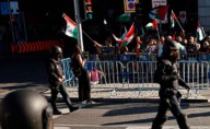 Protesta interrumpe la última etapa de la Vuelta en Madrid
