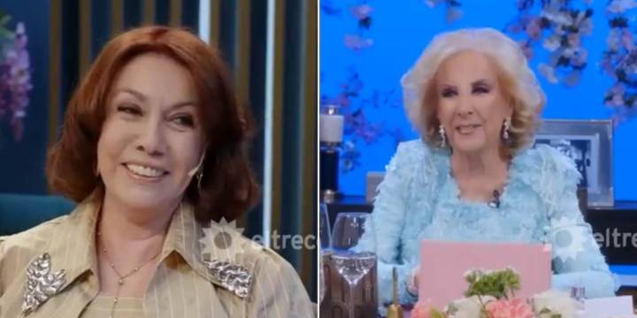 Una mesa, 20 años y una reconciliación: la historia detrás del reencuentro entre Mirtha Legrand y Nora Cárpena