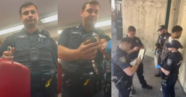 ‘The Bear’ Writer Posts Video of Cops Arresting Him on Train