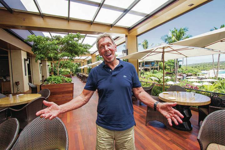 Lanai owner Larry Ellison nears top of world’s richest person list