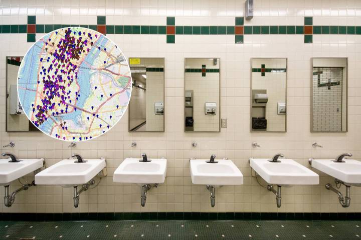 Every Open Bathroom In NYC Is On This Genius Map — From Coffee Shops To Parks
