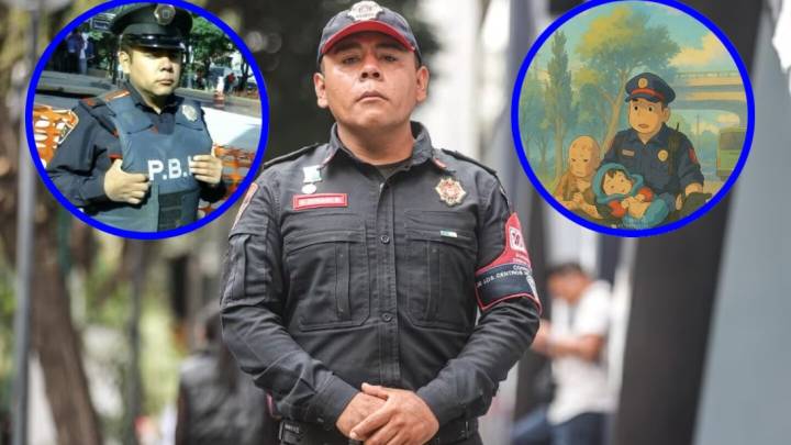 El policía que rescató a la abuelita y la bebé en la explosión de Iztapalpa, ya había sido héroe en 2015
