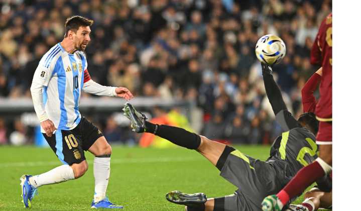 ¡Y dicen que no es el GOAT! El récord que Lionel Messi rompió con su gol ante Venezuela gracias a su pierna izquierda
