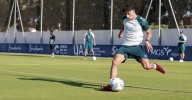 Entrenamiento Málaga CF: Sin novedades antes de viajar a Burgos