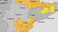 Tormentas y lluvias intensas ponen en alerta a Aragón este lunes