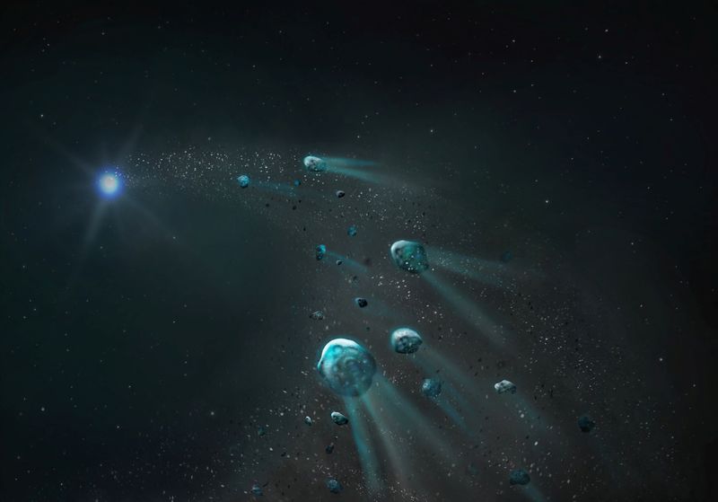 Astronomers spot white dwarf that guzzled a Pluto