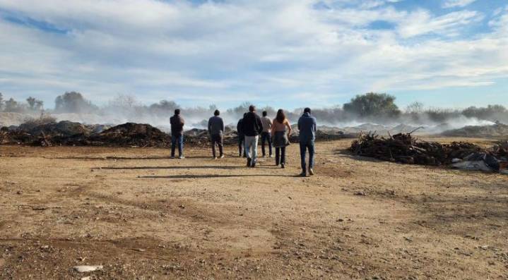 Tras el incendio, el municipio trasladará el chipiadero a un nuevo predio