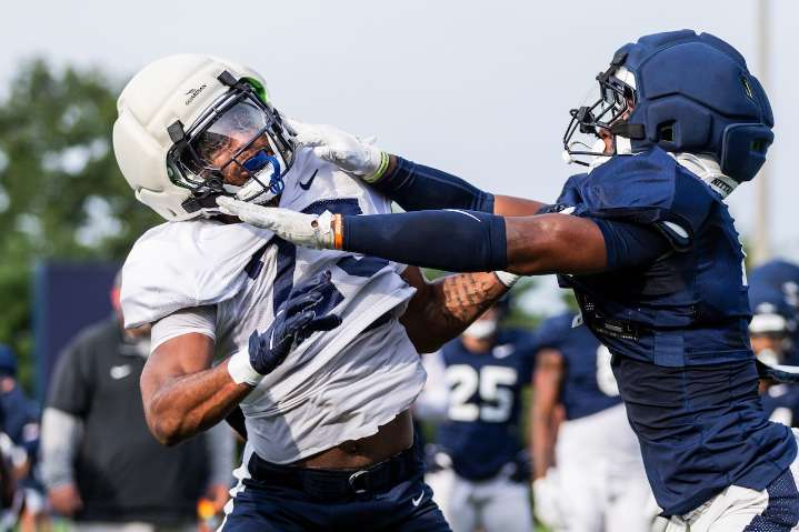 Penn State's James Franklin explains why Quinton Martin didn't play vs. Nevada