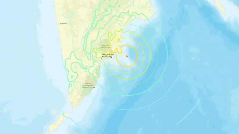 Rusia: terremoto de magnitud 7.4 sacudió la región de Kamchatka