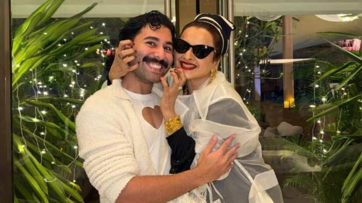 2025’s unexpected collab: Orry, Rekha’s party video goes viral