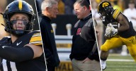 Iowa’s passing attack took ‘step forward,’ the latest on injured Hawkeyes and Ferentz’s respect for Greg Schiano