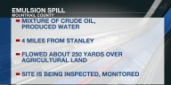 Emulsion spill reported four miles from Stanley