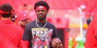 Kelce, Thornton support suspended Rice with pregame shirts