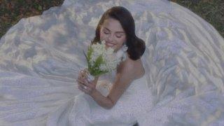 Selena Gomez Marries Benny Blanco In A Jaw-Dropping Backless Ralph Lauren Wedding Gown In California