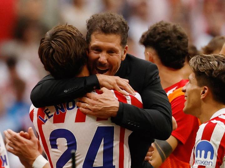 Cholo Simeone: “Me gustó todo. Desde el inicio hasta el final”