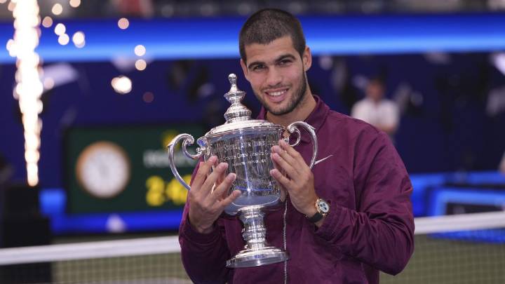 Carlos Alcaraz asciende a la cima del ranking ATP con el triunfo en el US Open
