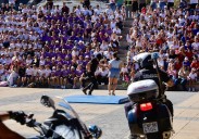 Casi 1.000 escolares asisten a la jornada de puertas abiertas de la Policía Nacional