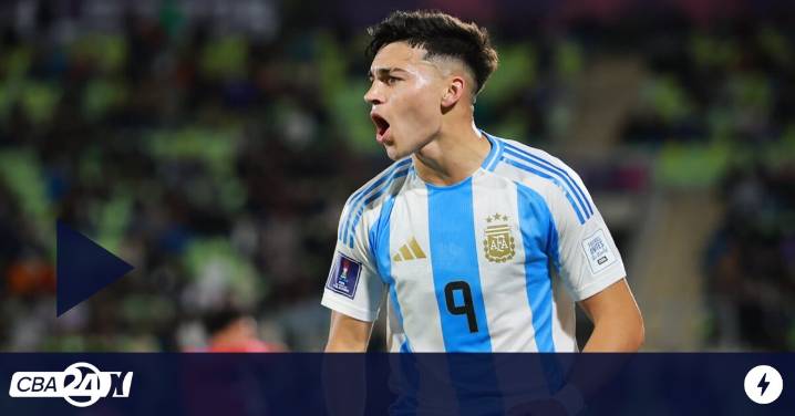Argentina debutó con triunfo 3-1 sobre Cuba en el Mundial Sub 20, con un jugador menos