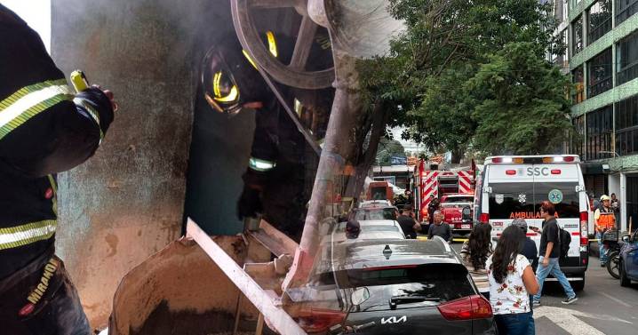 Flamazo por acumulación de gas en calles de la BJ; hay 4 heridos