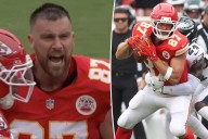 Travis Kelce explodes at teammates during Eagles game as Chiefs fall to 0