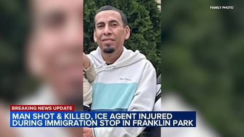 ICE shooting in Franklin Park, Illinois kills Silverio Villegas-Gonzalez, who DHS says dragged officer with car near 25th, Grand