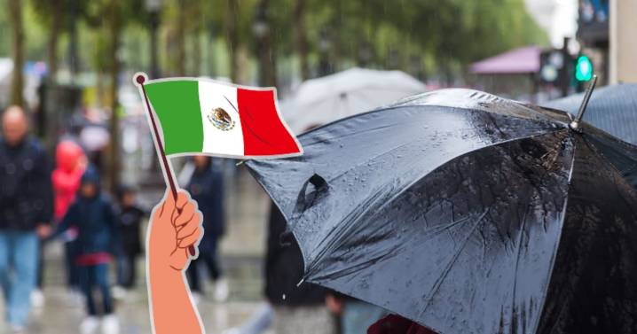 Activan alerta amarilla por lluvias y granizo durante festejos patrios del 15 de septiembre en la CDMX