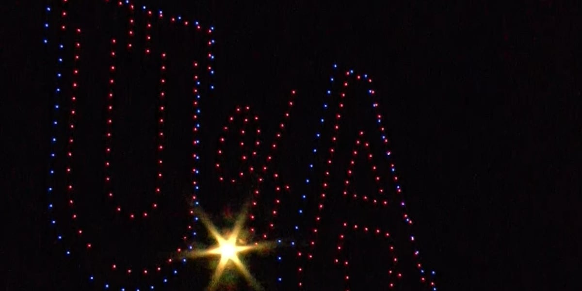First ever drone show at the U of A
