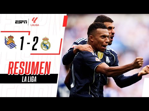 Real Madrid  Real Sociedad (2-1): resultado, resumen y goles por LaLiga 