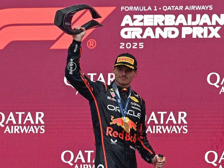 Max Verstappen wins F1’s Azerbaijan GP