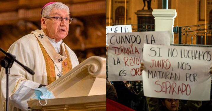 Cardenal Castillo respalda protestas de la 'Generación Z': "Aquí no hay terroristas, hay personas con derechos y dignidad"
