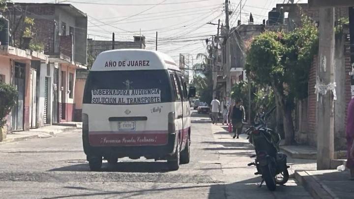 Transportistas exigen protección ante extorsión y delitos en unidades públicas