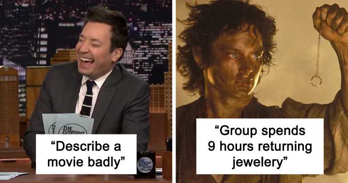 Jimmy Fallon Wants People To Describe A Movie Badly, Gets 40 Hilarious Responses