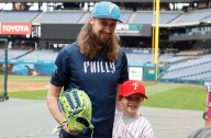 Matt Strahm, Brandon Marsh gave a Pa. family a break from ‘hell’ of cancer battle